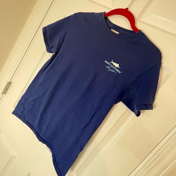Simply Southern Small blue t shirt - Picture 1 of 5